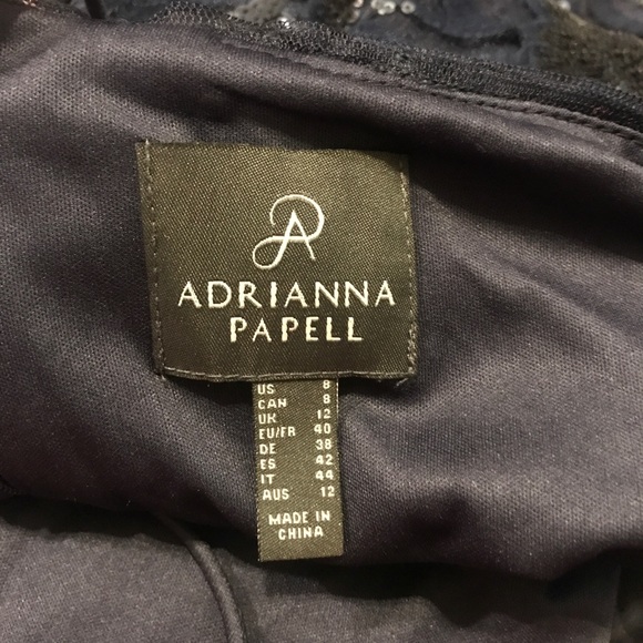 Adrianna Papell Halter Evening Gown - Picture 4 of 5